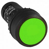 Кнопка 22 мм²  230В, IP54,  Зеленый |  код.  sw2c-11f-g |  EKF